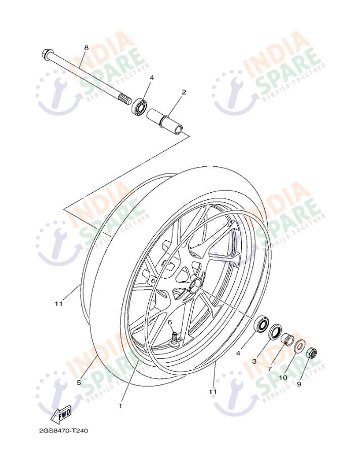 FRONT WHEEL